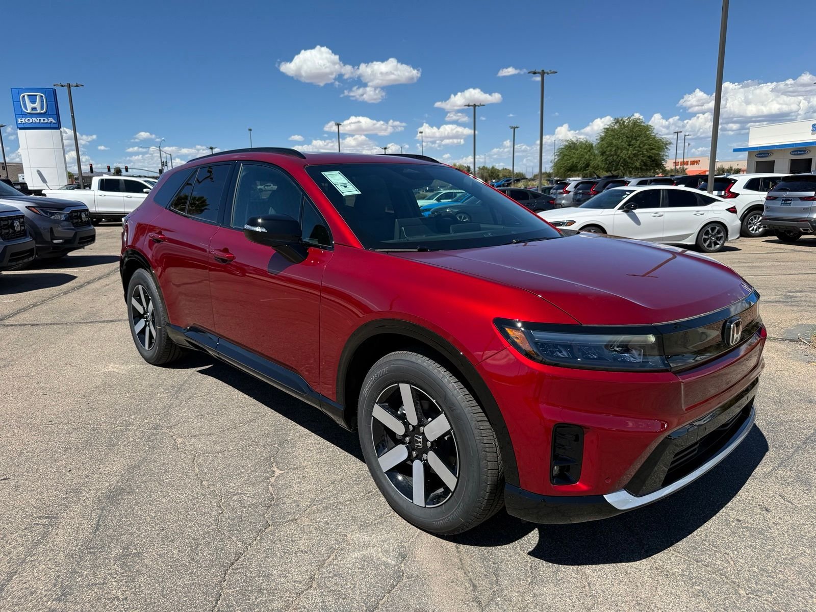 New 2026 Scarlet Red Metallic Honda Touring image 3