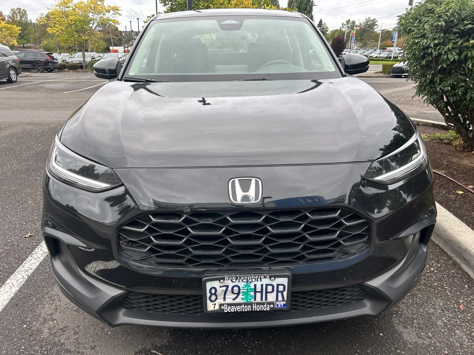 Used 2024 Crystal Black Pearl Honda LX image 2