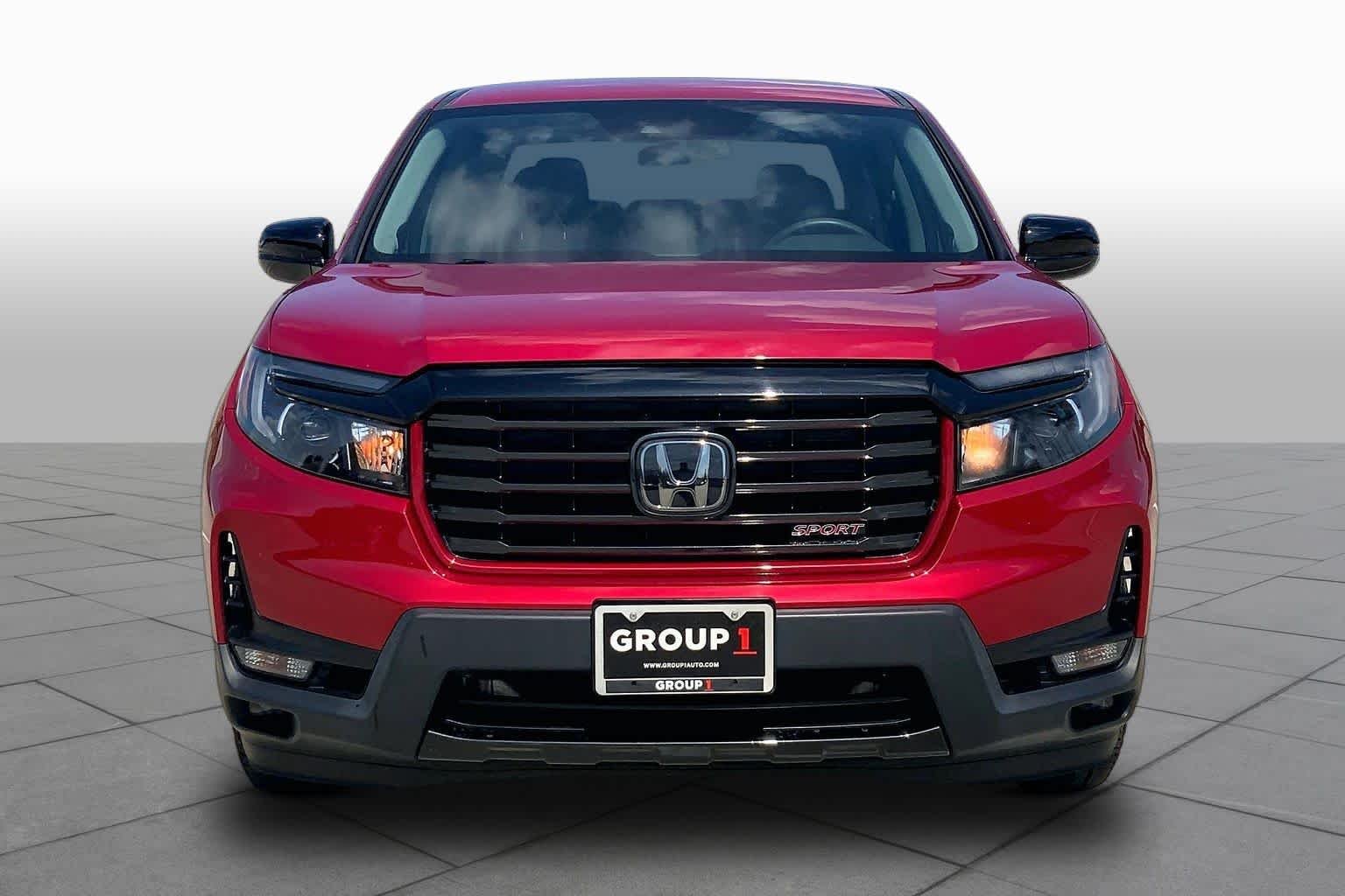 Used 2022 Radiant Red Metallic II Honda Sport image 4