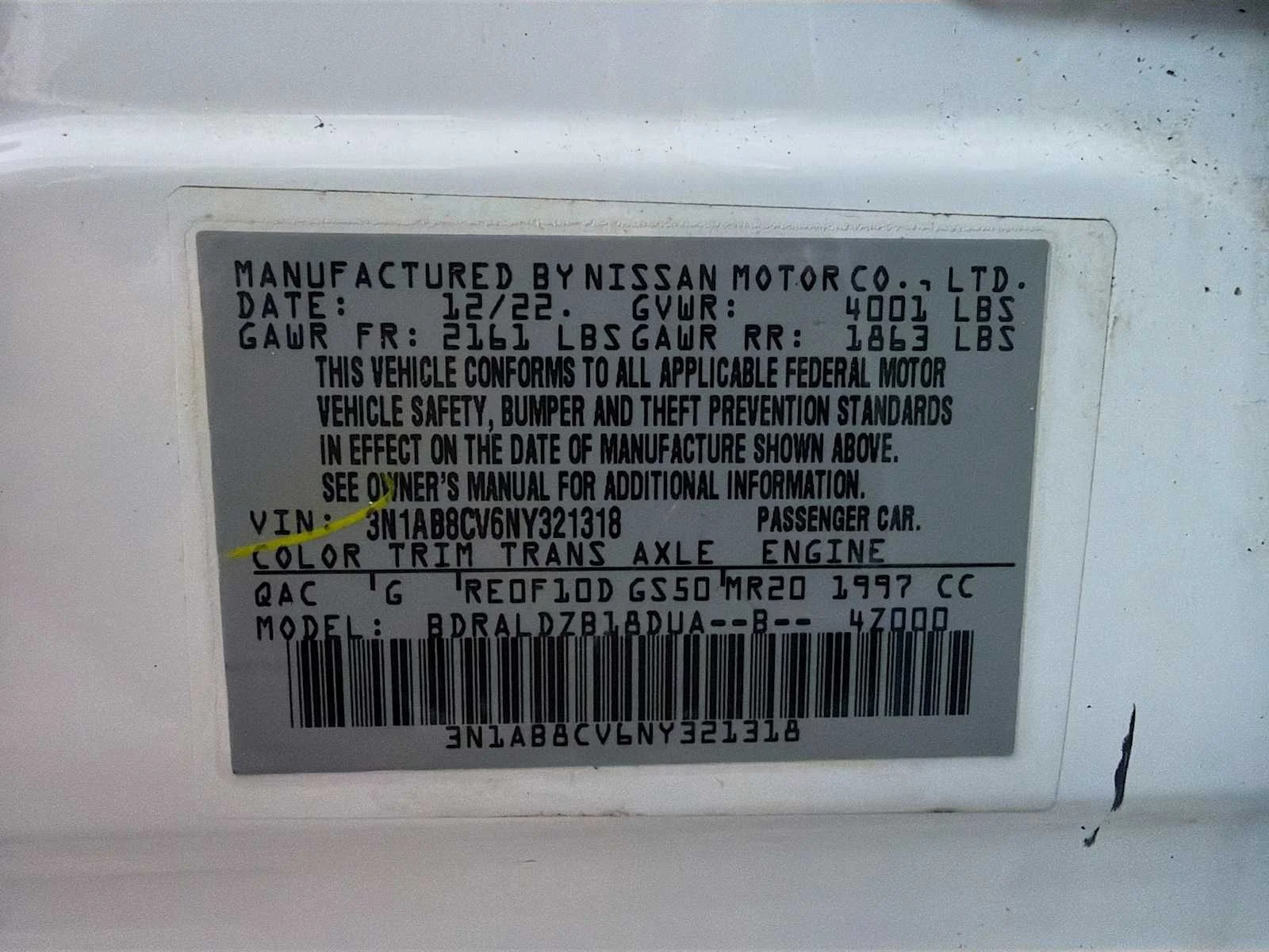 Certified Used 2022 Aspen White TriCoat Pearl Nissan SV image 28