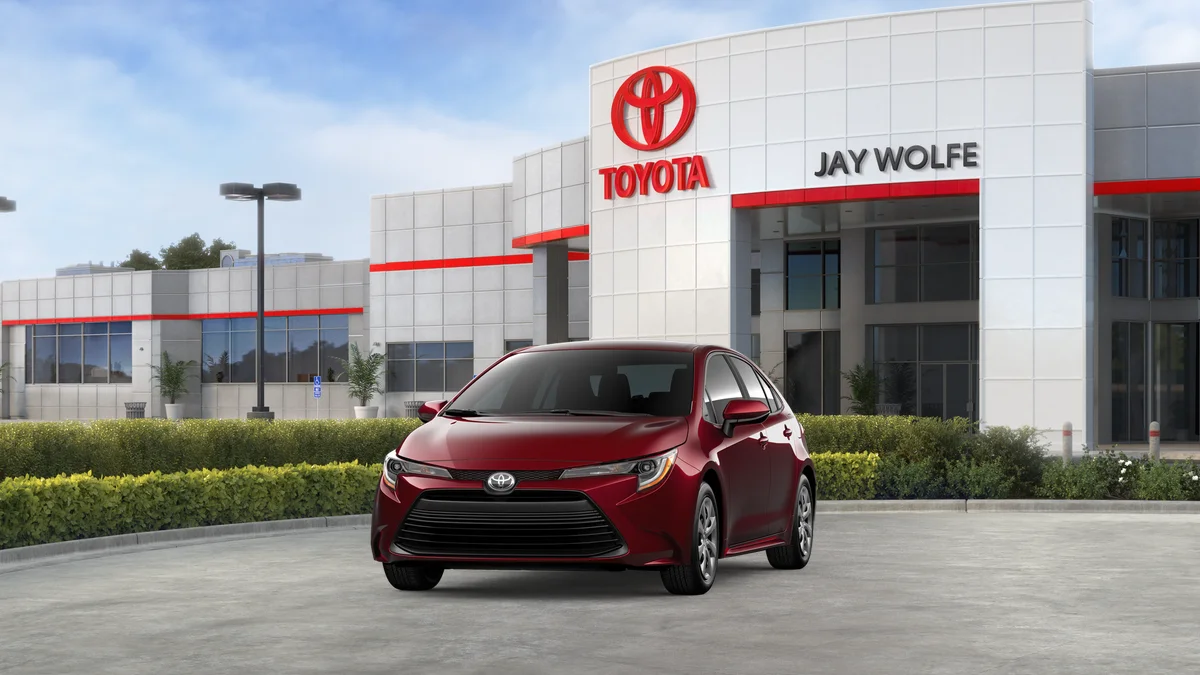New 2026 Ruby Flare Pearl Toyota LE image 18