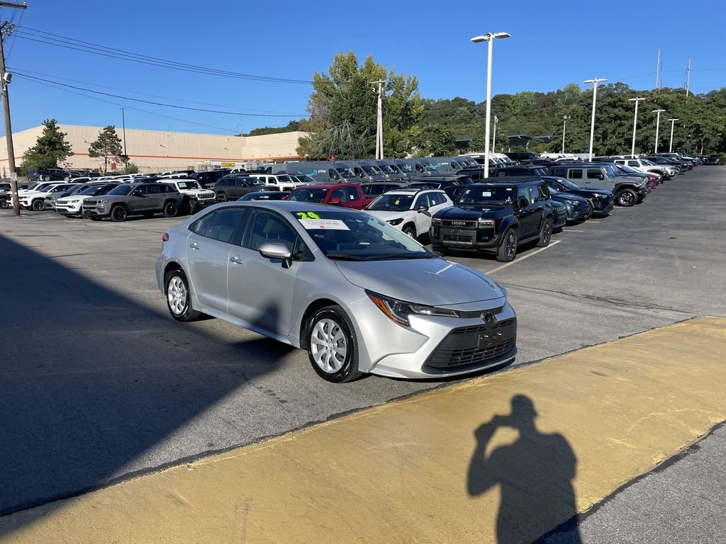 Used 2024 Silver Toyota LE image 6