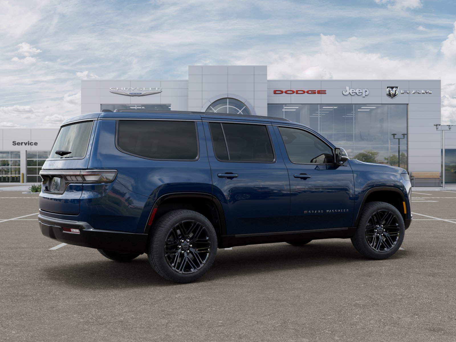 New 2026 Fathom Blue Pearl-Coat Exterior Paint (Late Availability) Jeep Limited Reserve image 24