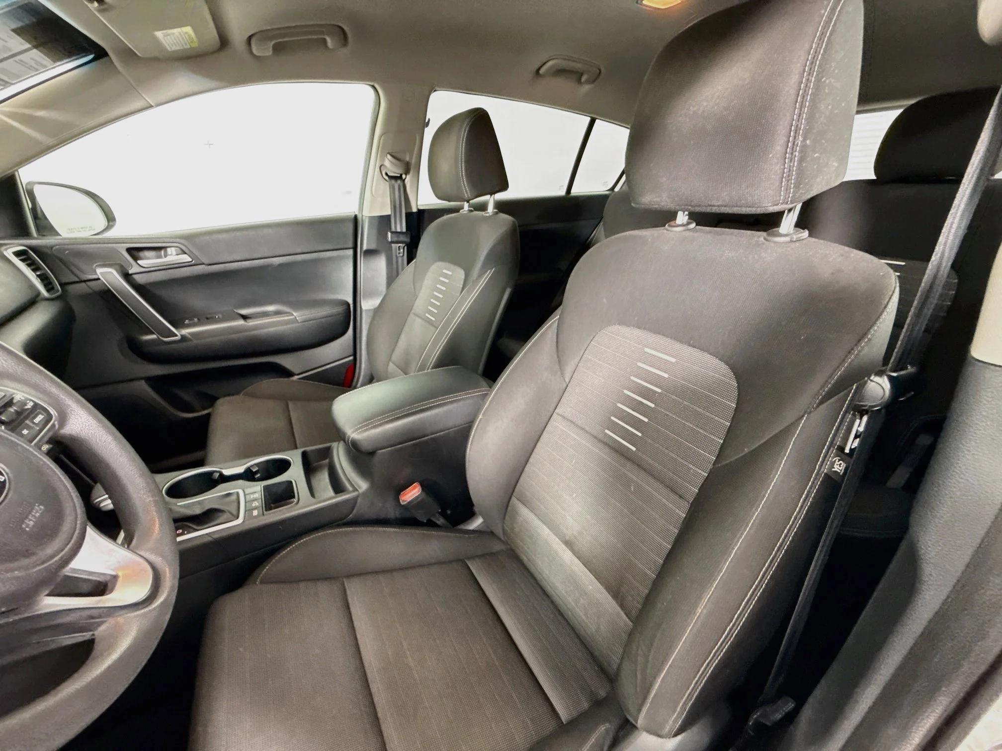 Used 2019 Clear White Kia LX image 11