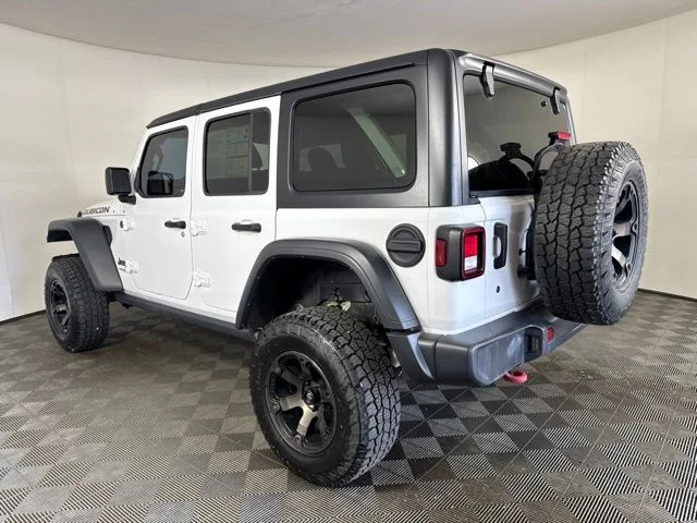 Used 2018 Bright White Clearcoat Jeep Unlimited Rubicon image 6