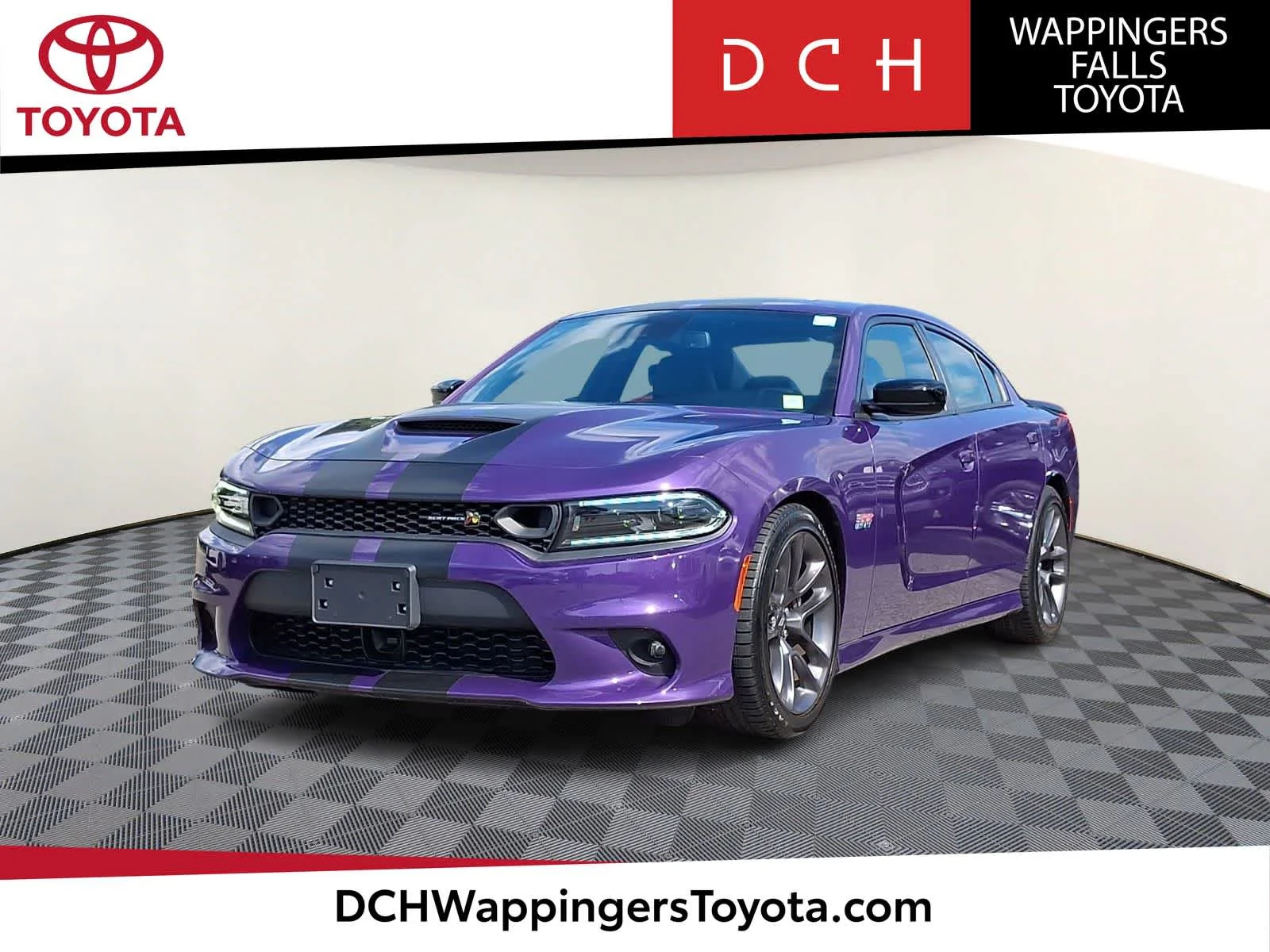 Used 2023 Plum Crazy Pearlcoat Dodge Scat Pack image 1