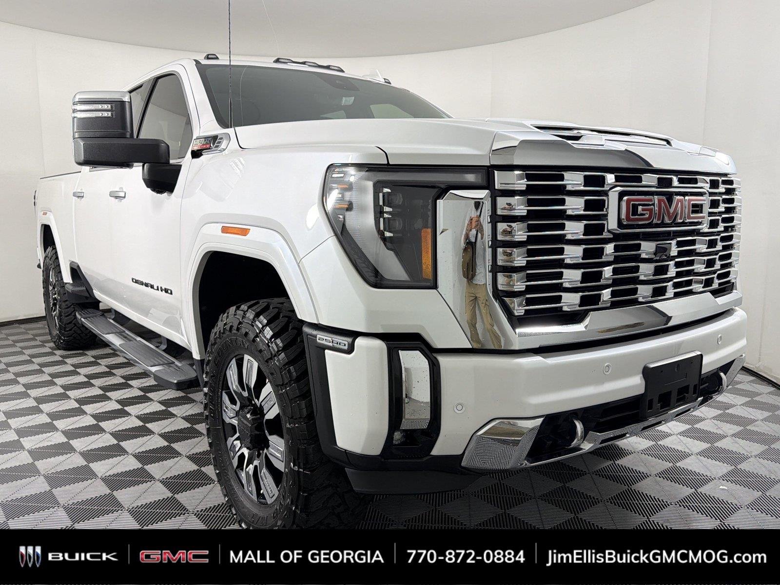Certified Used 2024 White Frost Tricoat GMC Denali image 1