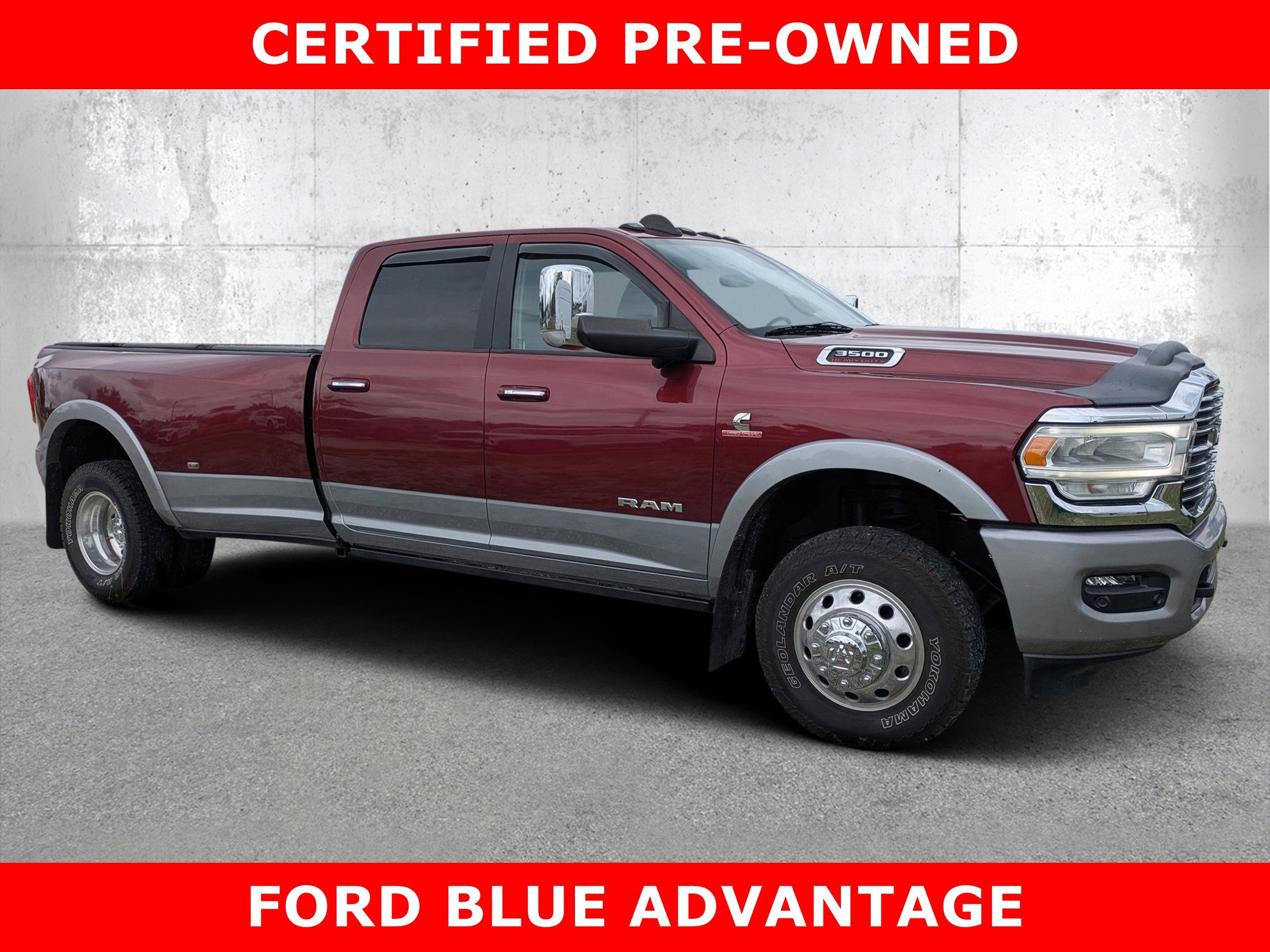 Used 2020 Delmonico Red Pearlcoat Ram Laramie image 1