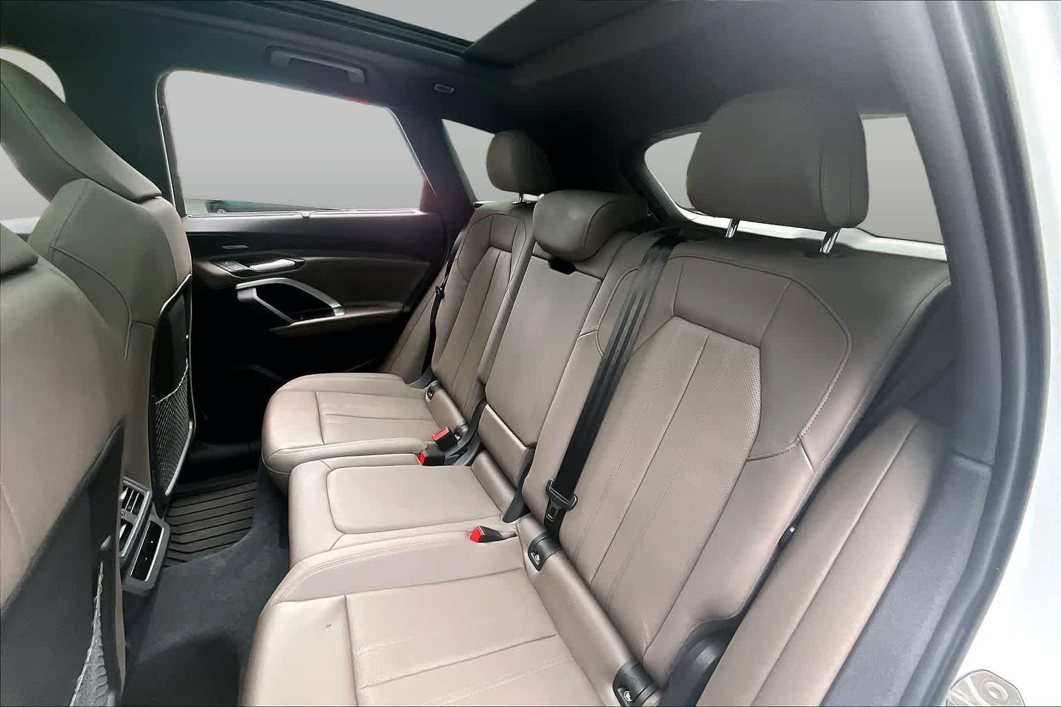 Used 2025 Glacier White Metallic Audi Premium Plus image 34