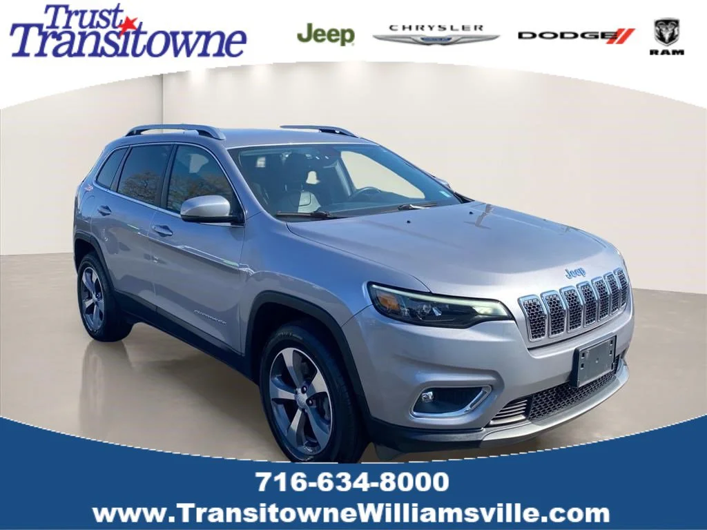 Used 2020 Billet Silver Metallic Clearcoat Jeep Limited image 1