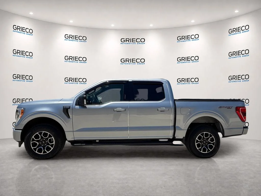 Used 2023 Iconic Silver Metallic Ford XLT image 4