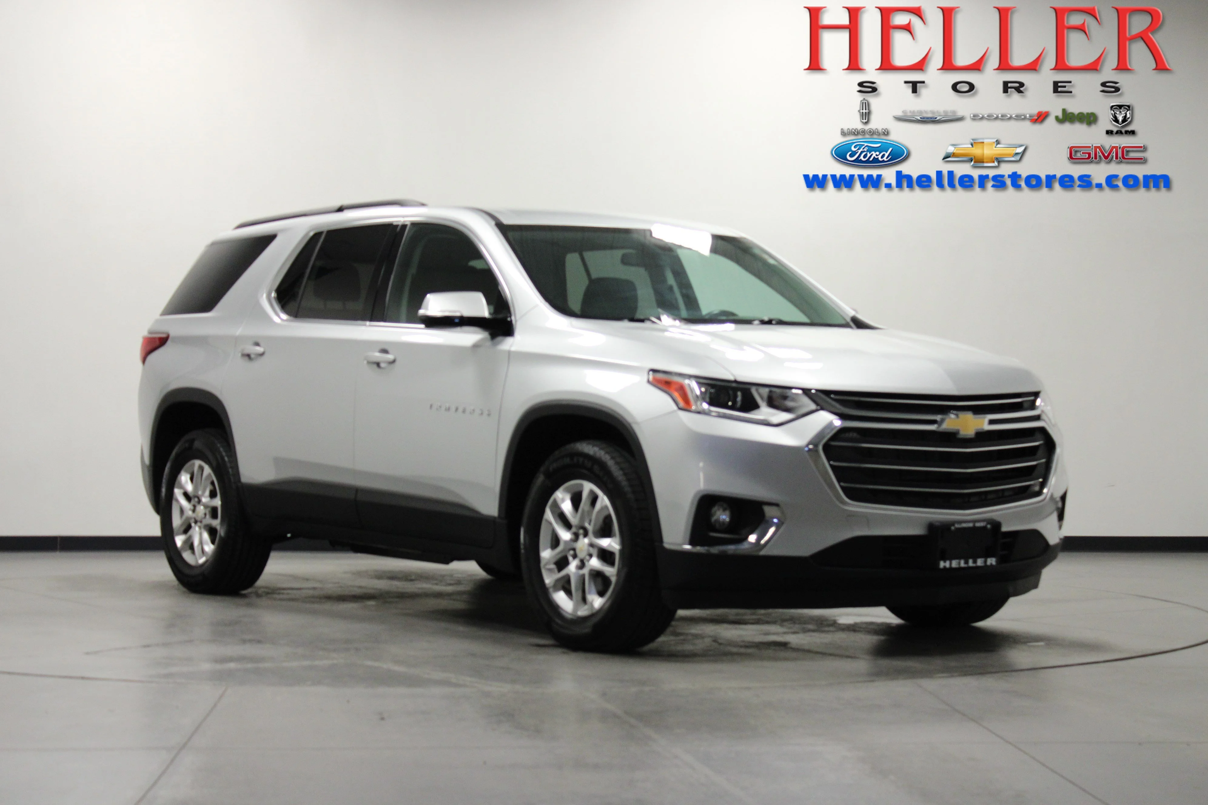 Used 2020 SILVER ICE METALLIC Chevrolet LT Cloth image 1