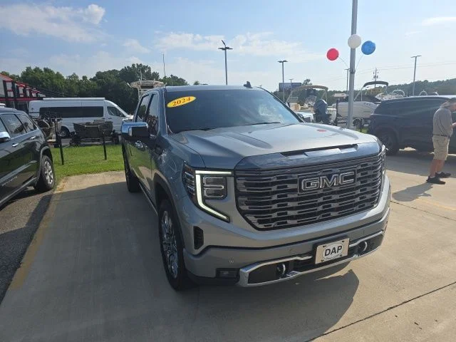 Used 2024 Silver GMC Denali Ultimate image 1