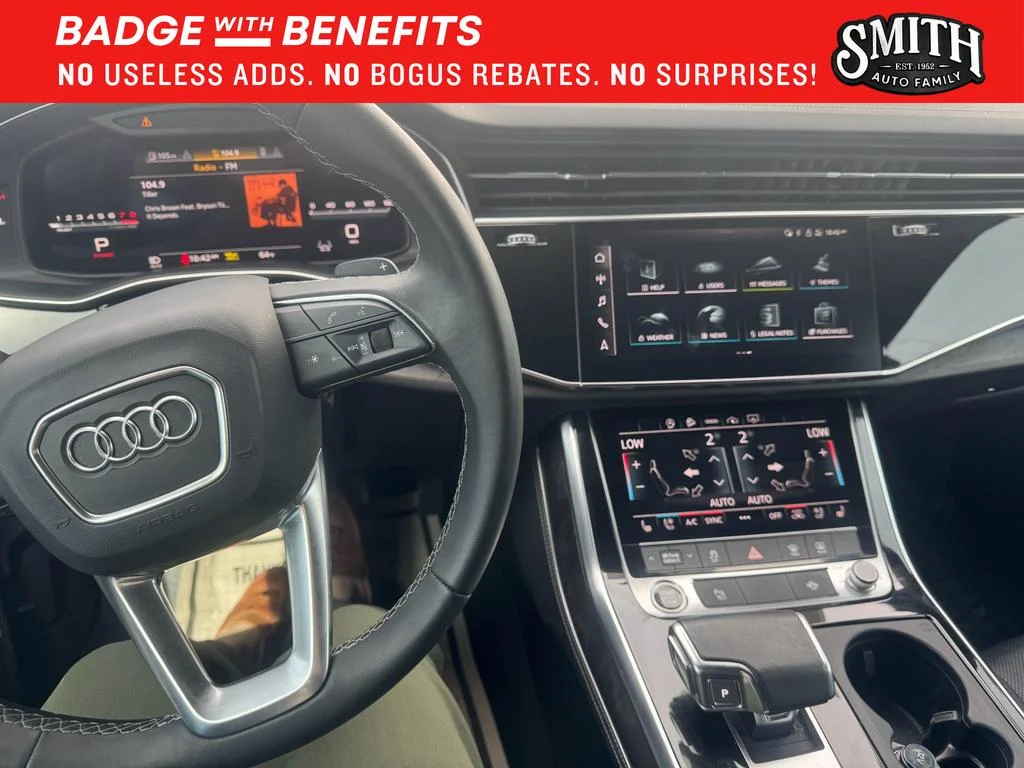 Used 2023 Mythos Black Metallic Audi Premium Plus image 11