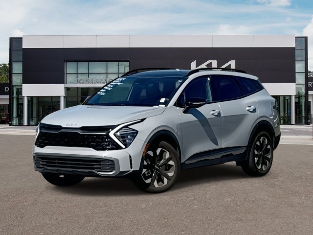 Used 2024 Gray Kia X-Line image 1