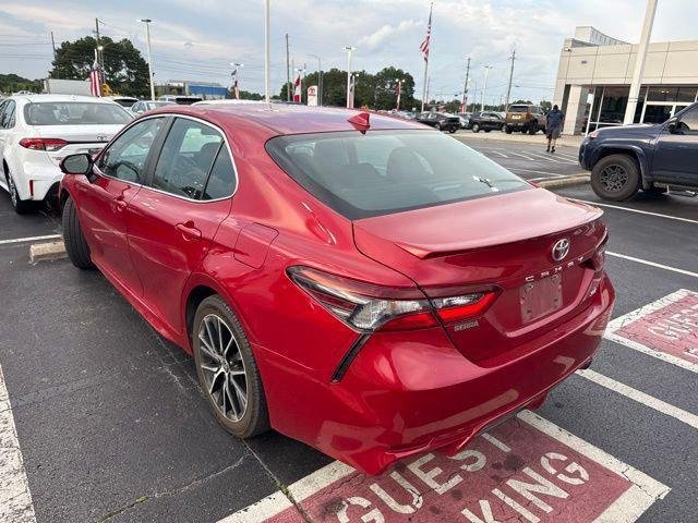 Certified Used 2021 Red Toyota SE image 21