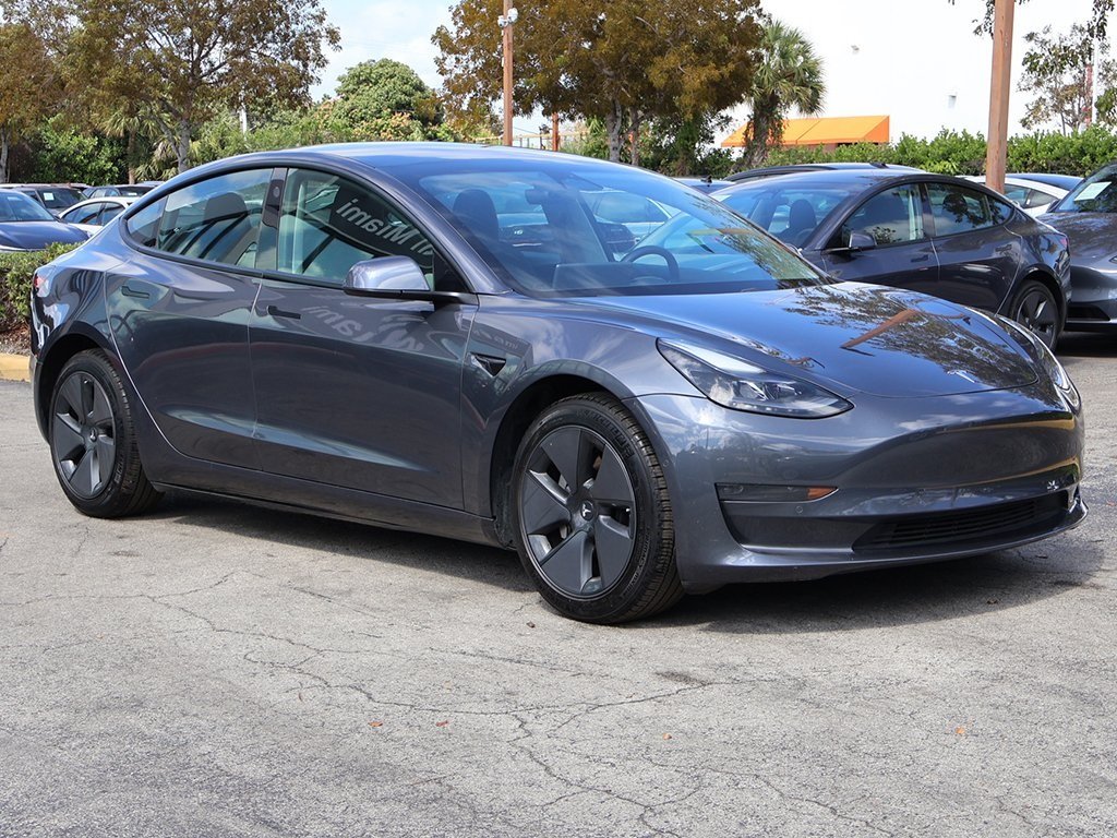 Used 2021 Tesla Model 3 Base with VIN 5YJ3E1EA8MF963290 for sale in Miami, FL