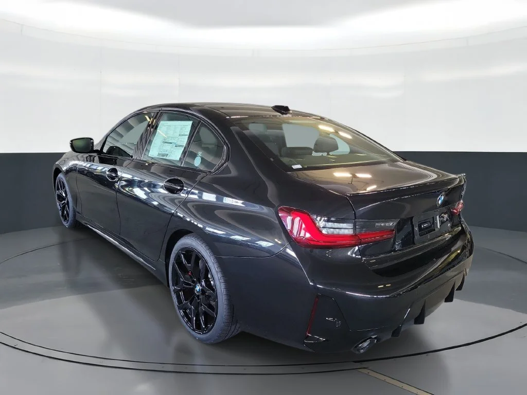 New 2026 Black Sapphire Metallic BMW 330i image 4