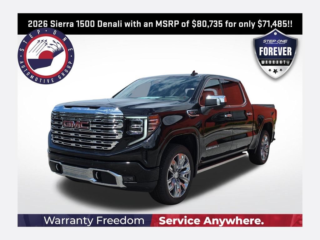 New 2026 Onyx Black GMC Denali image 1