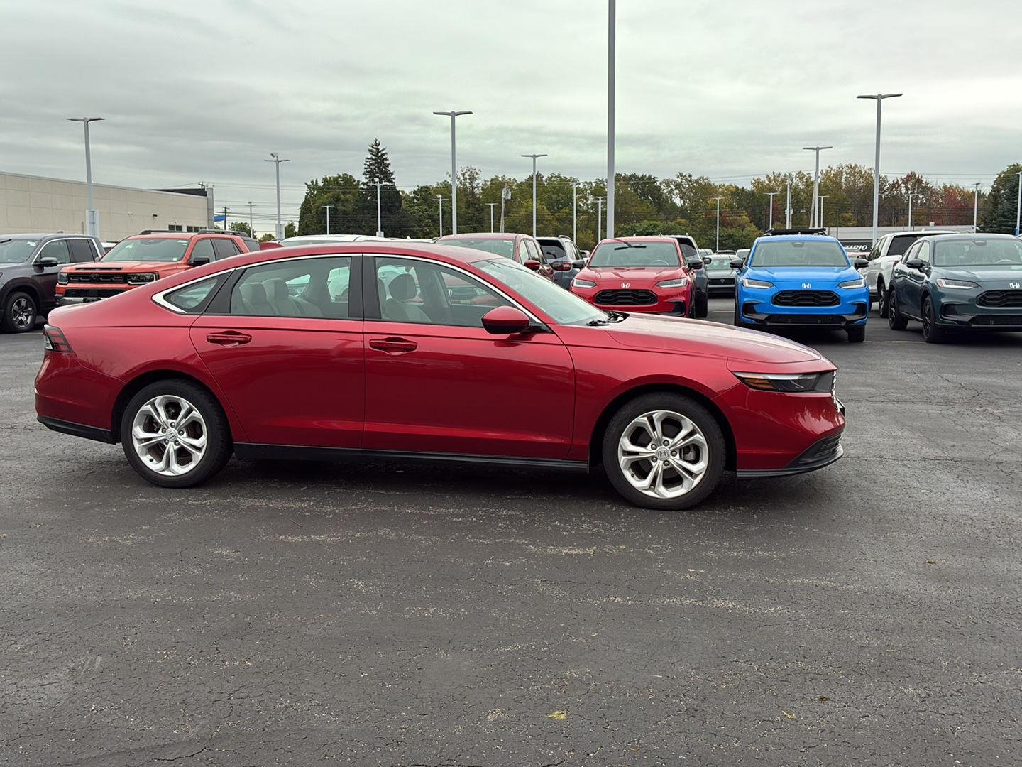 Used 2024 Radiant Red Metallic Honda LX image 19