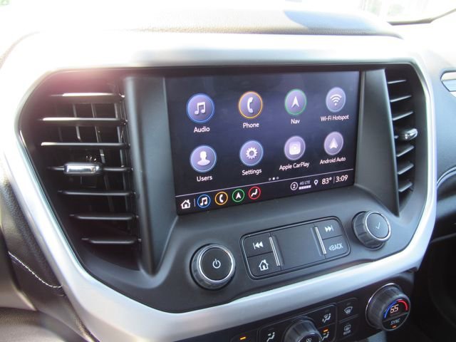 Used 2023 White Frost Tricoat GMC SLT image 19