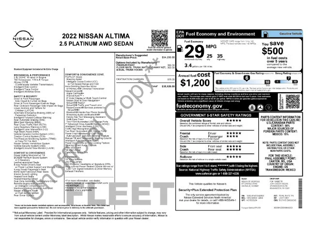 Used 2022 White Nissan 2.5 Platinum image 38