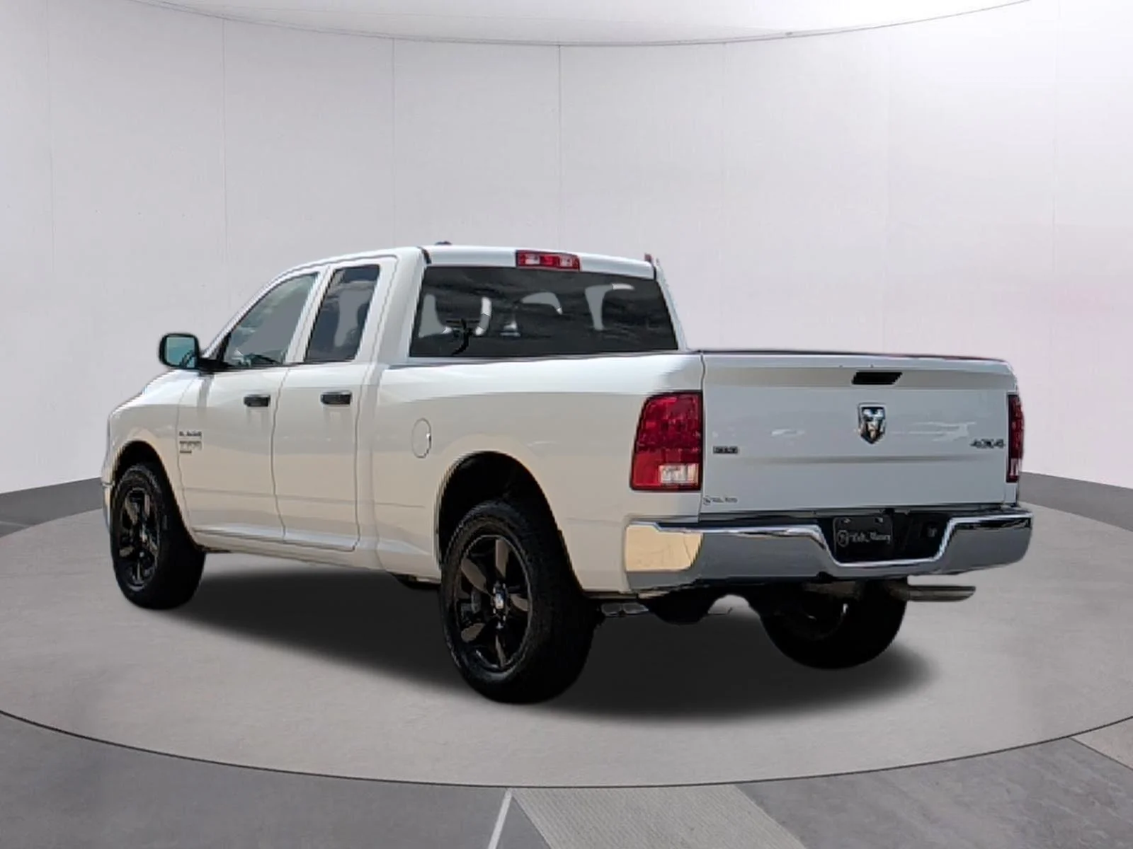 Used 2024 Bright White Clearcoat Ram SLT image 3