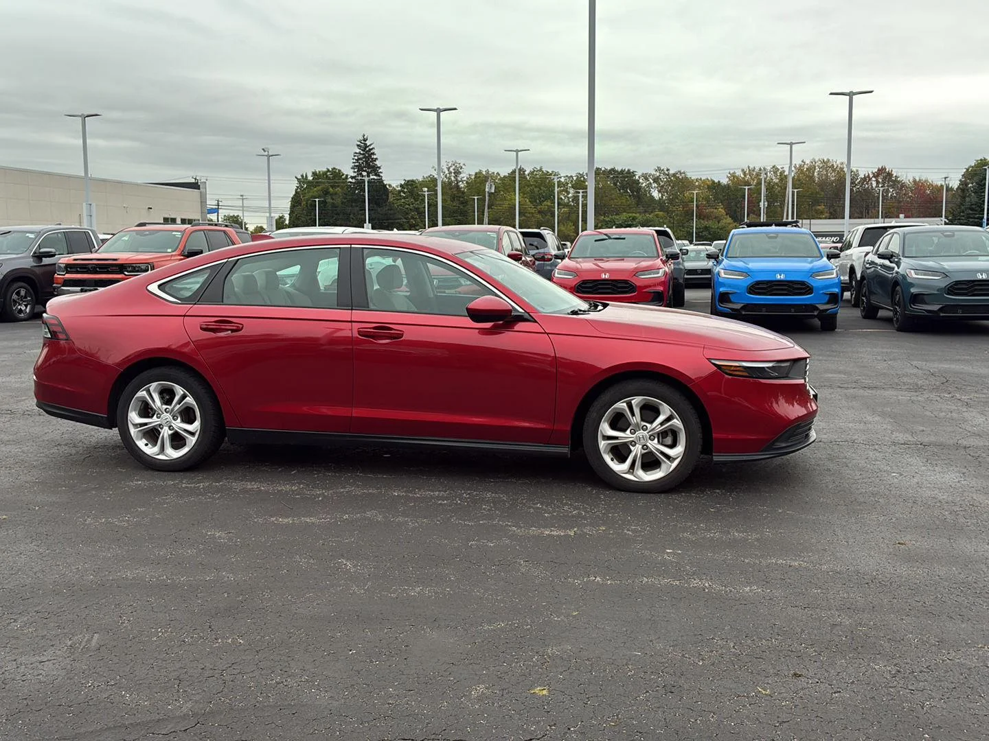 Used 2024 Radiant Red Metallic Honda LX image 19