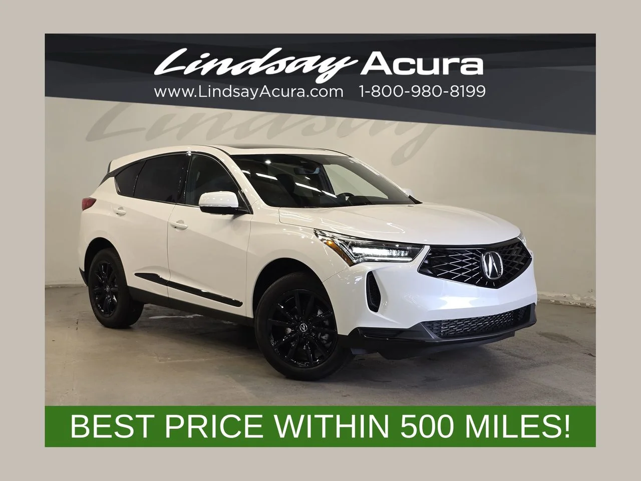 Used 2025 Platinum White Pearl Acura Base image 1