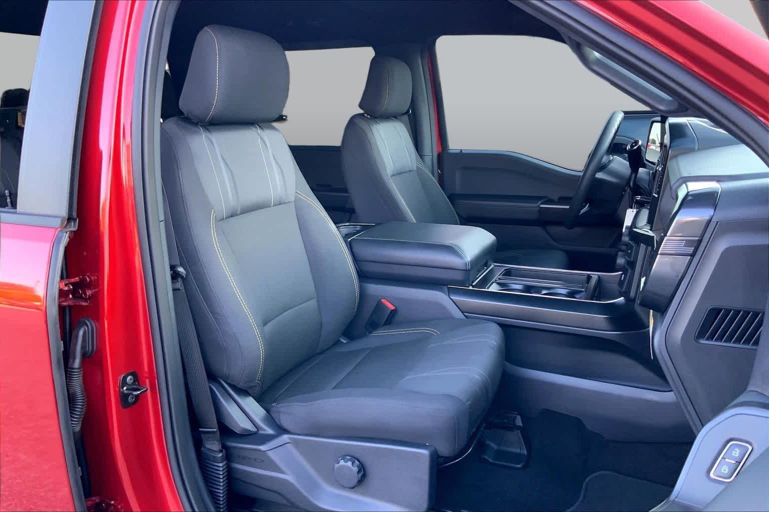 Used 2025 Rapid Red Metallic Tinted Clearcoat Ford STX image 9