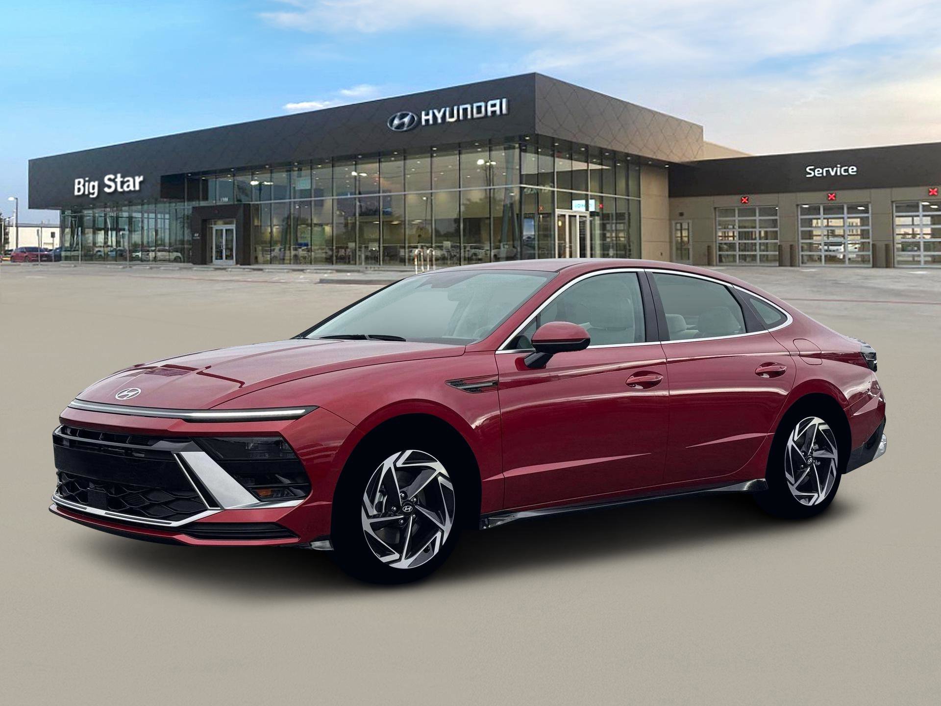 New 2026 Ultimate Red Hyundai SEL Sport image 2