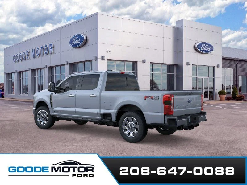 New 2026 Glacier Gray Metallic Tri-Coat Ford F-250® Lariat® image 4