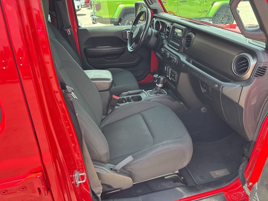 Certified Used 2018 Red Jeep Unlimited Sport S image 36