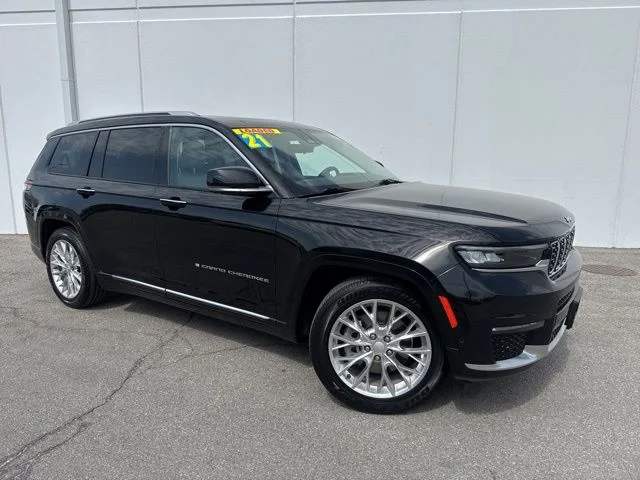 Used 2021 Jeep Grand Cherokee L Summit with VIN 1C4RJKEG9M8106251 for sale in Kansas City
