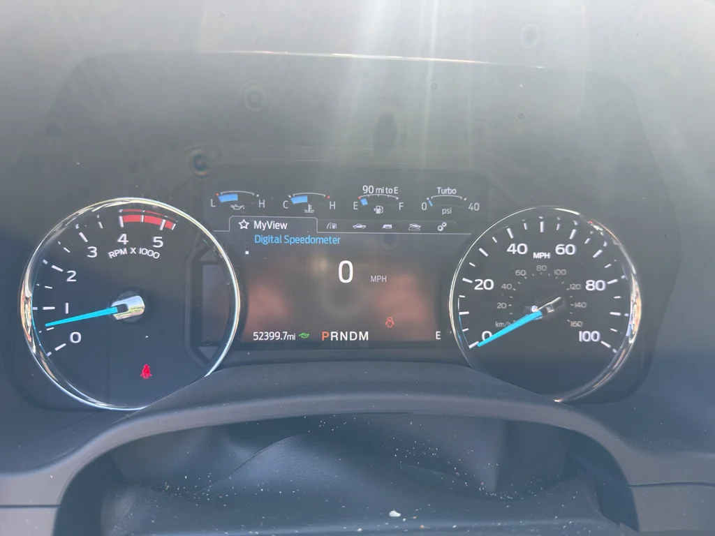 Used 2022 Carbonized Gray Metallic Ford LARIAT image 1