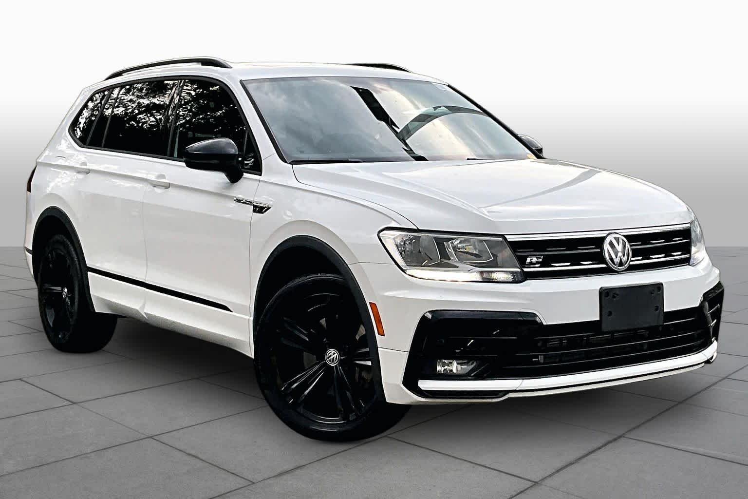 Used 2019 Pure White Volkswagen SEL R-Line Black image 3