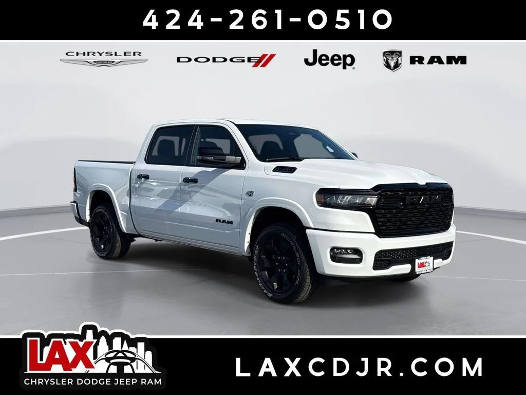 New 2026 Bright White Clear-Coat Exterior Paint RAM Big Horn/Lone Star image 1