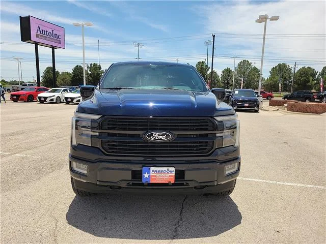 Used 2024 Antimatter Blue Metallic Ford Platinum 4x4 SuperCrew Cab 5.5 ft. box 145 in. WB image 7
