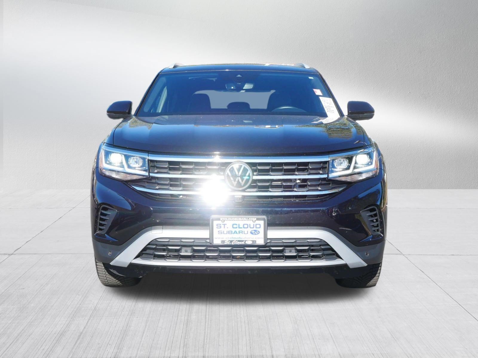 Used 2021 Volkswagen Atlas Cross Sport SEL Premium with VIN 1V2TE2CA5MC217531 for sale in Saint Cloud, Minnesota