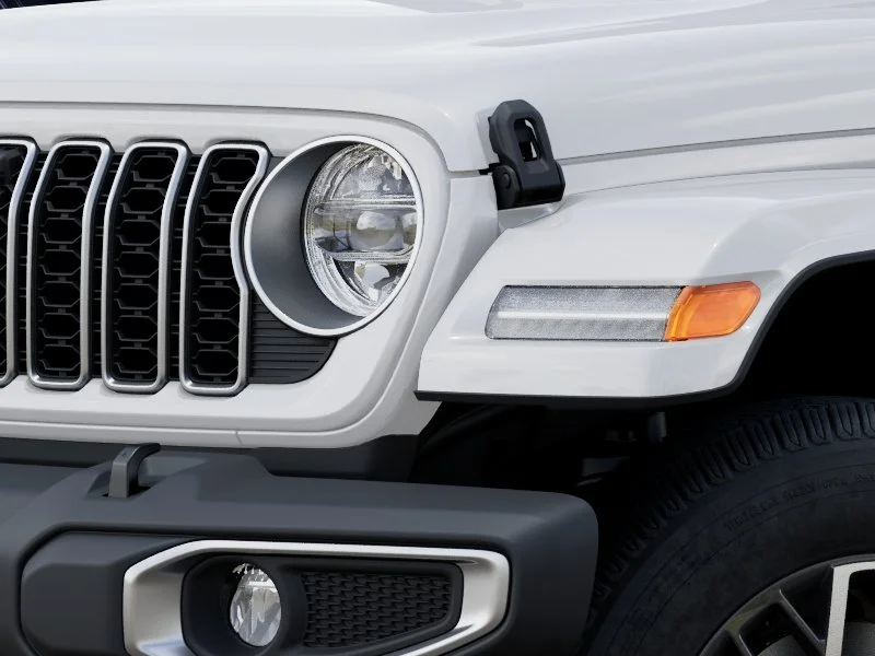 New 2026 Bright White Clear-Coat Exterior Paint Jeep Sahara image 6