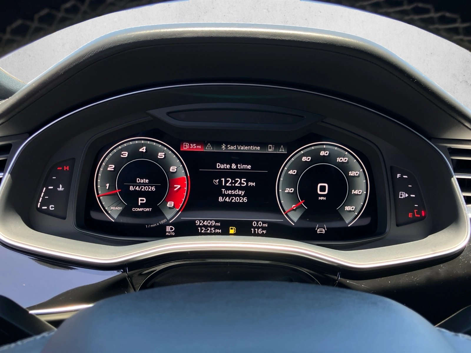 Used 2021 Daytona Gray Pearl Effect Audi Prestige image 11