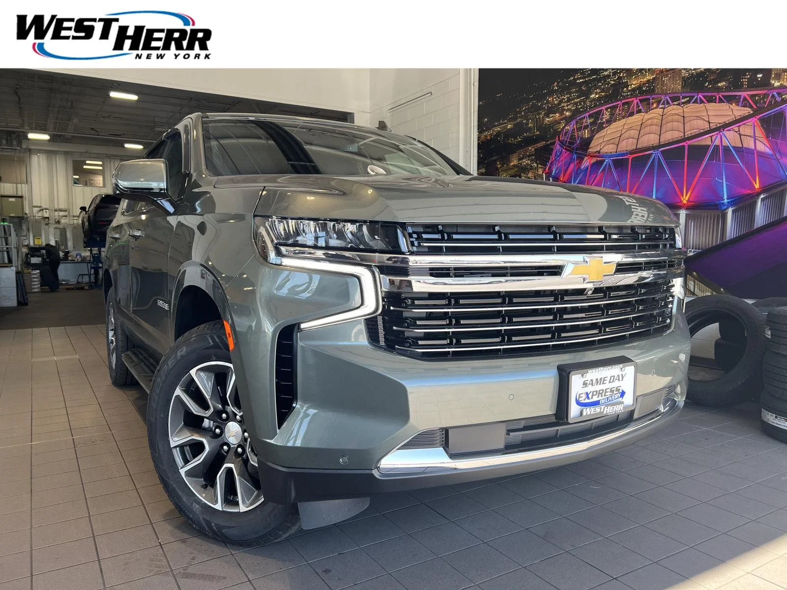 Used 2023 SILVER SAGE METALLIC Chevrolet LT image 1