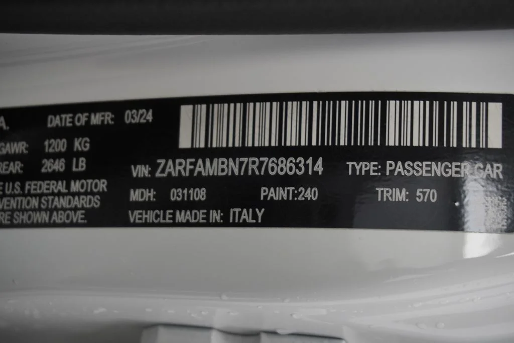 Used 2024 White Alfa Romeo Ti image 55