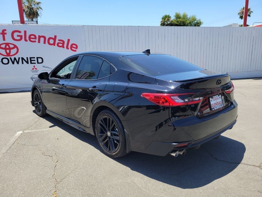 Used 2025 Midnight Black Metallic Toyota SE image 7