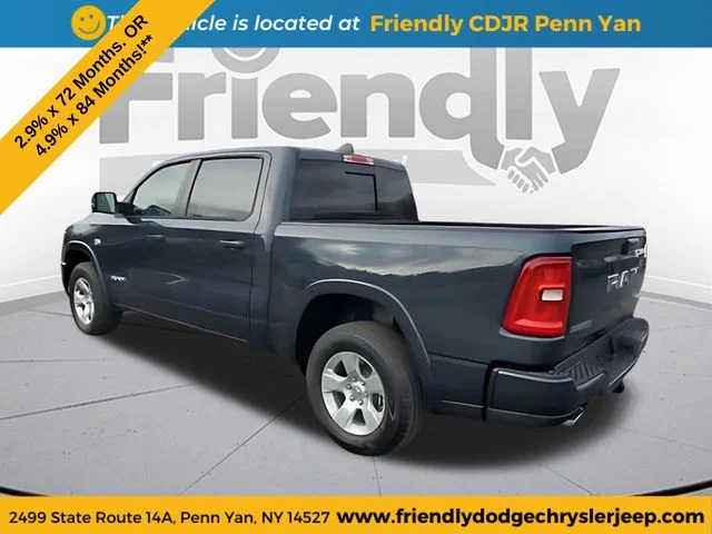New 2026 Forged Blue Metallic Exterior Paint RAM Big Horn/Lone Star image 3