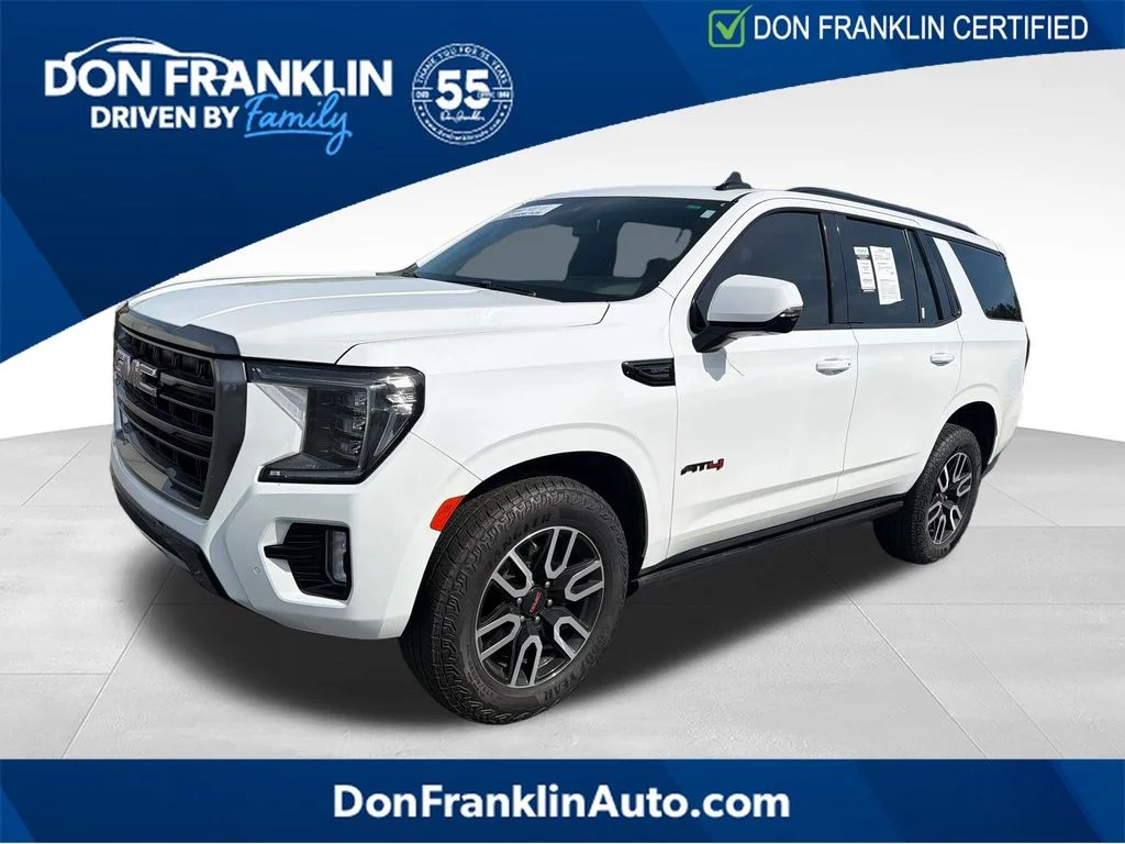 Used 2023 White GMC AT4 image 1