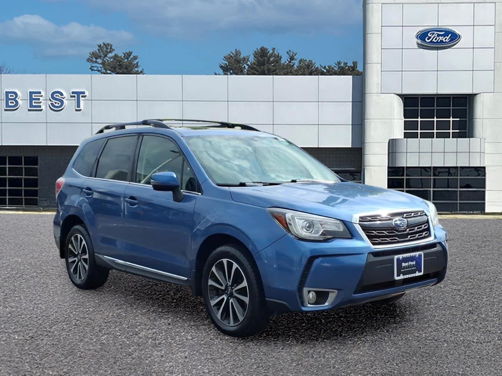 Used 2017 Quartz Blue Pearl Subaru Touring image 10