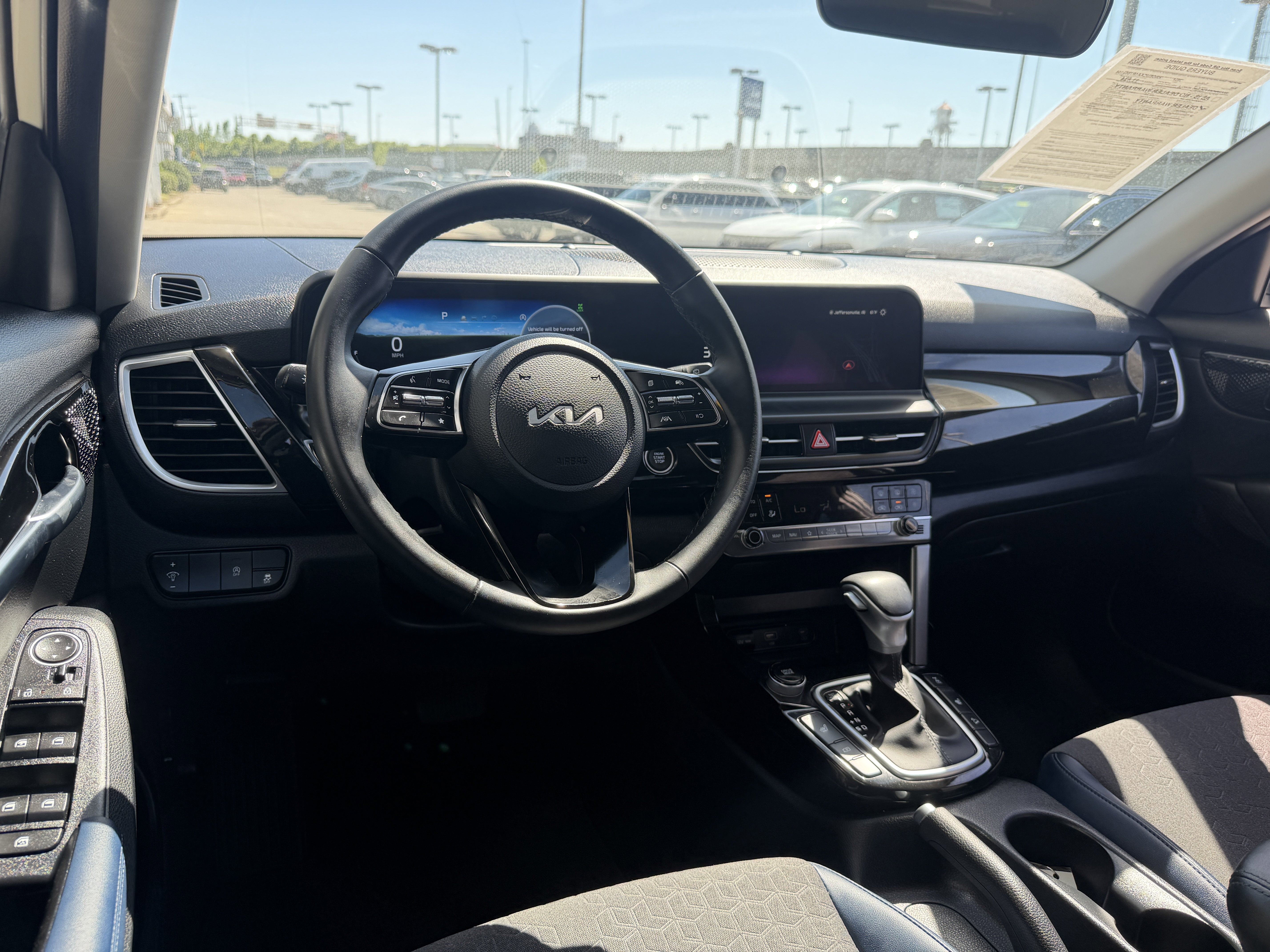 Used 2024 Snow White Pearl Kia S image 26