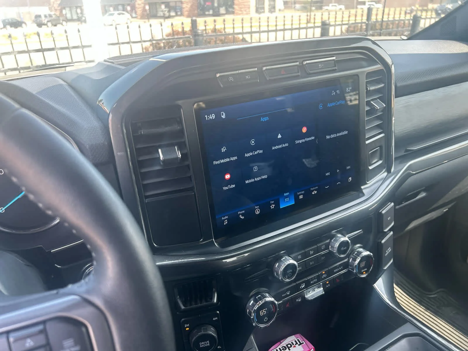 Used 2021 Agate Black Metallic Ford XLT image 8