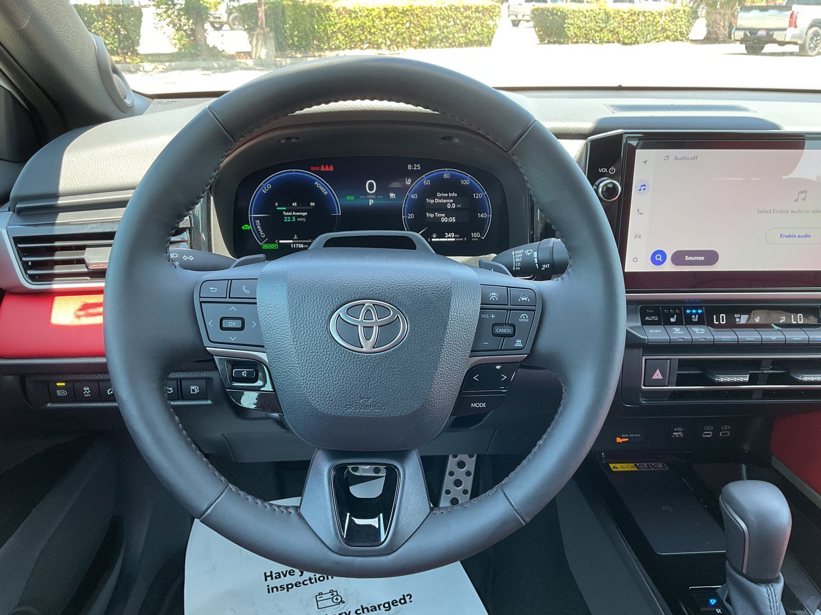 Certified Used 2025 Wind Chill Pearl/Midnight Black Metallic Toyota XSE image 21